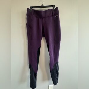 Purple Women's Athletic Riding Tights
